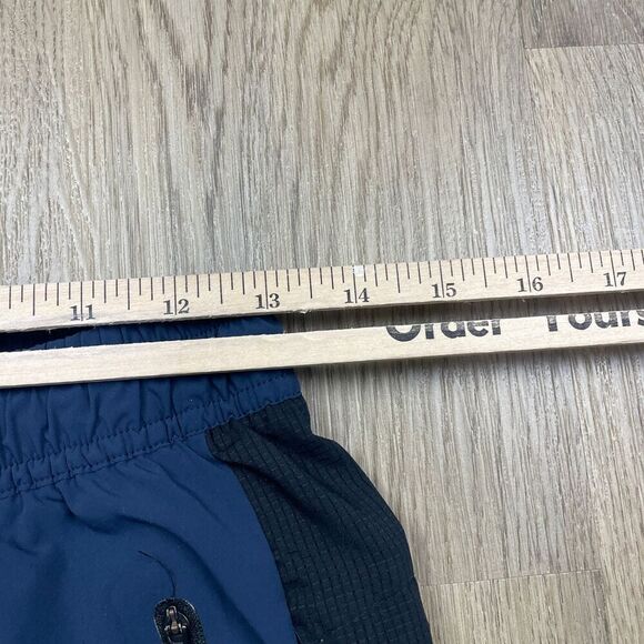 On Cloud Pants Mens Small Blue Running Track Zip Ankle Training Active - Picture 11 of 13